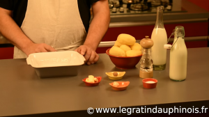 vignette vidéo de la recette du gratin dauphinois