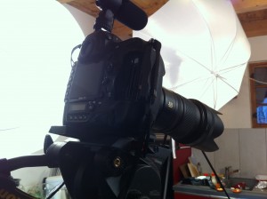 caméra vidéo du gratin dauphinois